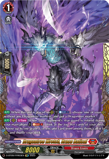 D-BT09/FFR03EN Dragontree Wretch, Draco Batical FFR