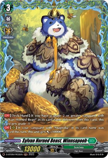 D-BT09/FR33EN Sylvan Horned Beast, Winnsapooh FR
