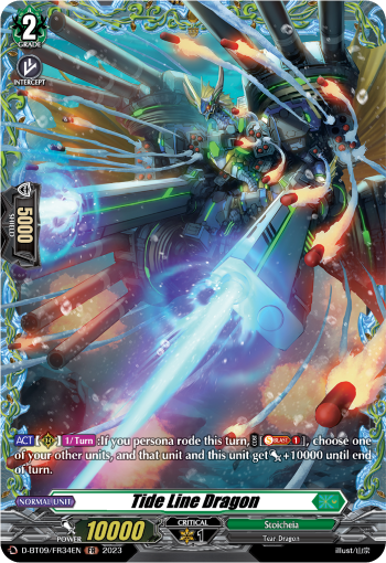 D-BT09/FR34EN Tide Line Dragon FR