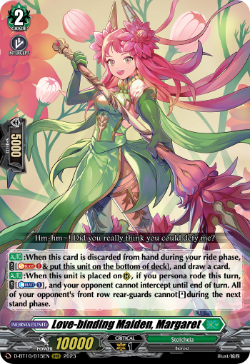 D-BT10/015EN Love-binding Maiden, Margaret RRR