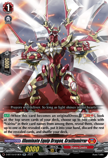 D-BT10/019EN Illuminate Equip Dragon, Graillumirror RR