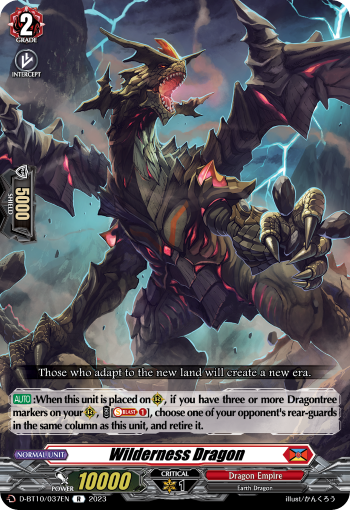 D-BT10/037EN Wilderness Dragon R