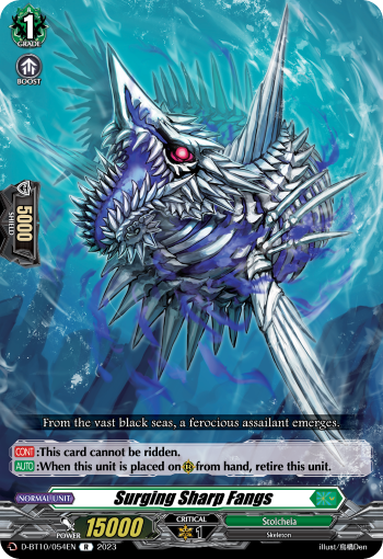 D-BT10/054EN Surging Sharp Fangs R