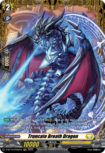 D-BT10/FR30EN Truncate Breath Dragon FR