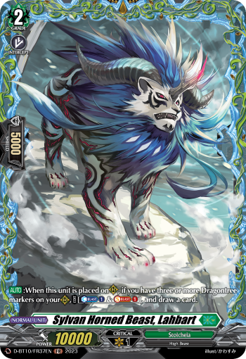 D-BT10/FR37EN Sylvan Horned Beast, Lahbart FR