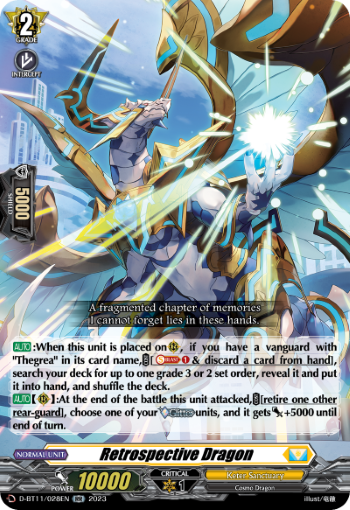 D-BT11/028EN Retrospective Dragon RR