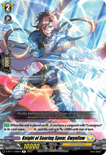 D-BT11/048EN Knight of Soaring Spear, Gwynllaw R