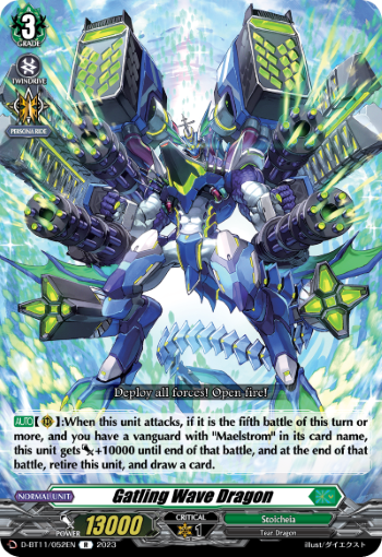 D-BT11/052EN Gatling Wave Dragon R