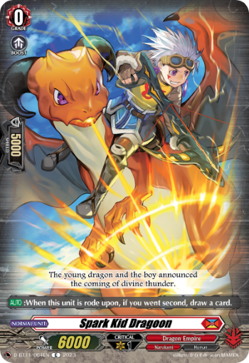 D-BT11/064EN Spark Kid Dragoon C