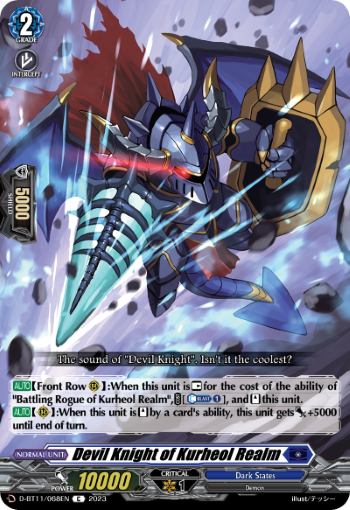 D-BT11/068EN Devil Knight of Kurheol Realm C