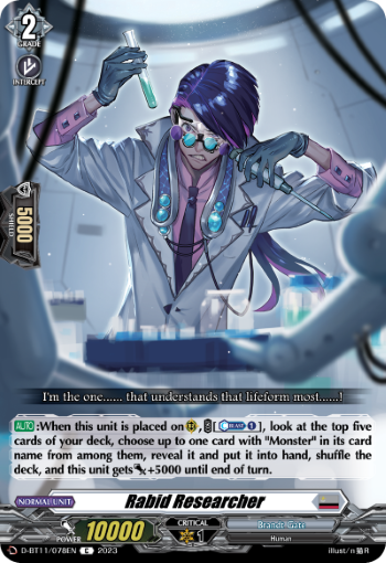 D-BT11/078EN Rabid Researcher C