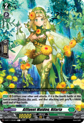 D-BT11/093EN Affluent Maiden, Hilaria C