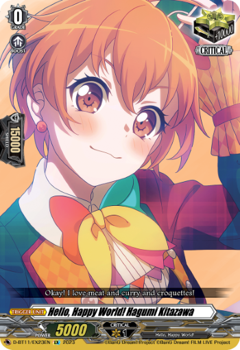 D-BT11/EX23EN Hello, Happy World! Hagumi KitazawaEX