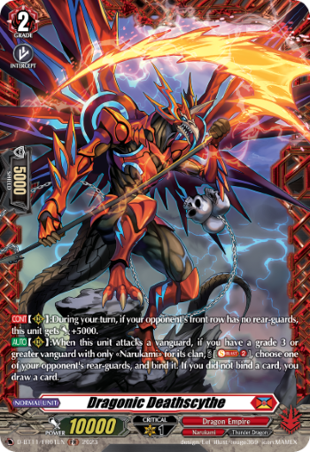 D-BT11/FR01EN Dragonic Deathscythe FR