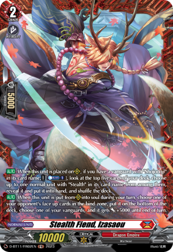 D-BT11/FR02EN Stealth Fiend, Izasaou FR