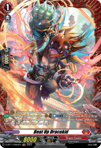 D-BT11/FR04EN Beat Up Dracokid FR