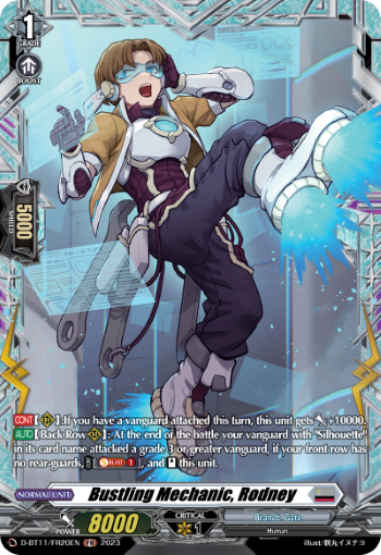 D-BT11/FR20EN Bustling Mechanic, Rodney FR