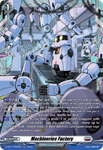 D-BT11/FR24EN Machineries Factory FR