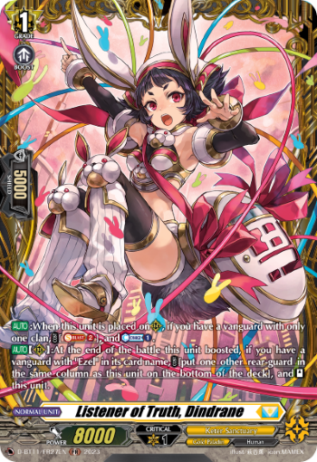 D-BT11/FR27EN Listener of Truth, Dindrane FR