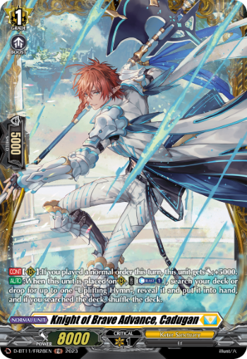 D-BT11/FR28EN Knight of Brave Advance, Cadugan FR