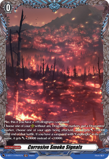 D-BT11/FR41EN Corrosive Smoke Signals FR