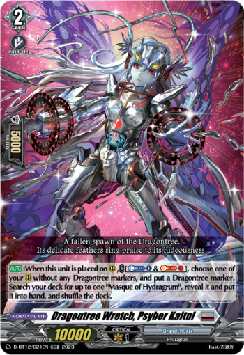 D-BT12/024EN Dragontree Wretch, Psyber Kaitul RR