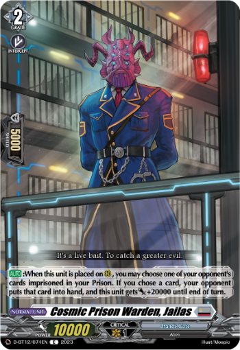 D-BT12/074EN Cosmic Prison Warden, Jailas C