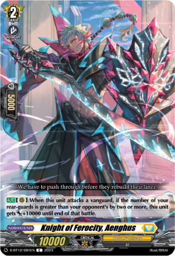 D-BT12/084EN Knight of Ferocity, Aenghus C