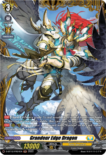 D-BT12/FR24EN Grandeur Edge Dragon FR