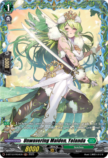 D-BT12/FR34EN Unwavering Maiden, Yolanda FR