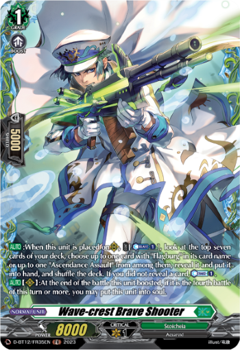 D-BT12/FR35EN Wave-crest Brave Shooter FR