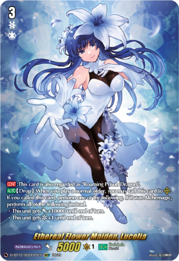 D-BT12/SECP05EN Ethereal Flower Maiden, Lucelia SECP