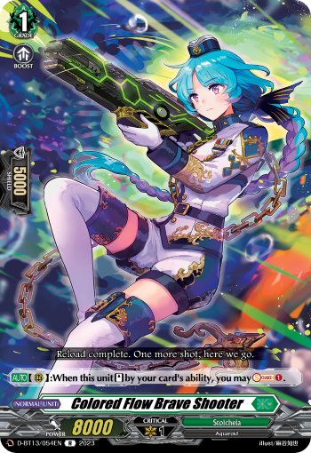 D-BT13/054EN Colored Flow Brave Shooter R