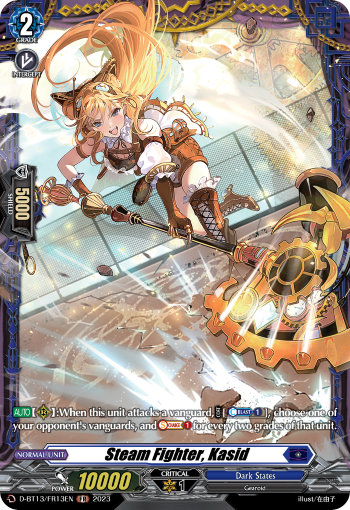D-BT13/FR13EN Steam Fighter, Kasid FR