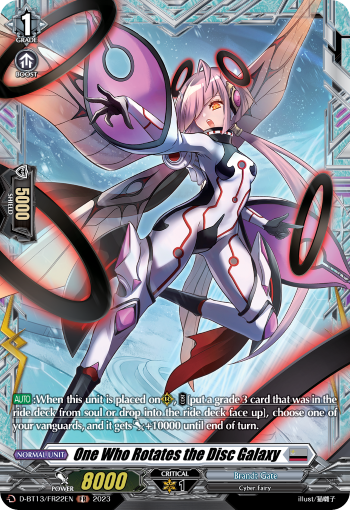 D-BT13/FR22EN One Who Rotates the Disc Galaxy FR