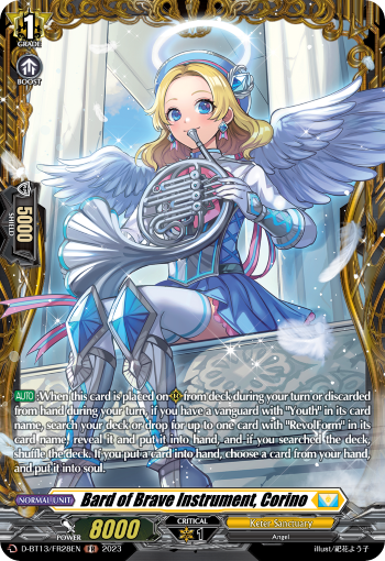D-BT13/FR28EN Bard of Brave Instrument, Corino FR