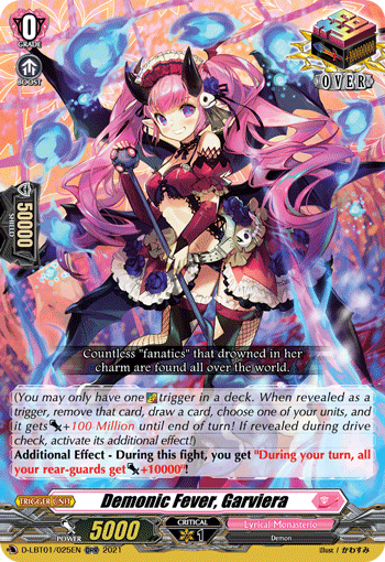 D-LBT01/025EN Demonic Fever, Garviera ORR