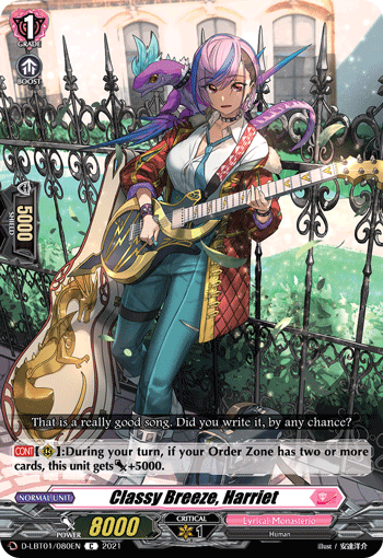 D-LBT01/080EN Classy Breeze, Harriet C