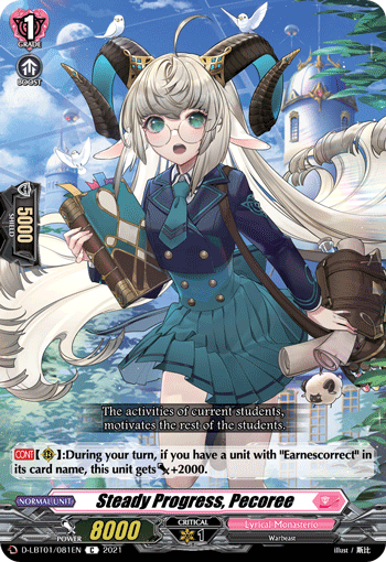 D-LBT01/081EN Steady Progress, Pecoree C