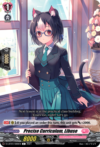 D-LBT01/089EN Precise Curriculum, Libuse C