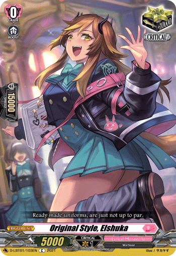 D-LBT01/103EN Original Style, Elshuka C