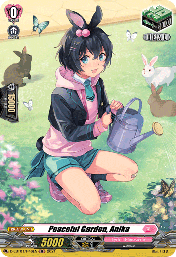 D-LBT01/H46EN Peaceful Garden, Anika H