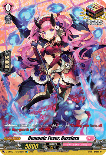 D-LBT01/SP25EN Demonic Fever, Garviera SP