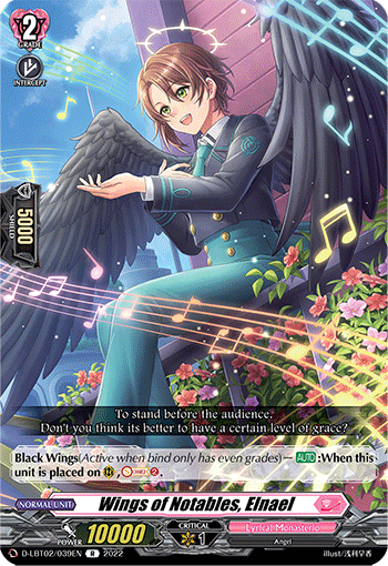 DLBT02/039EN Wings of Notables, Elnael R