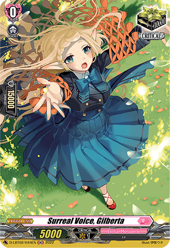 DLBT02/H44EN Surreal Voice, Gilberta H