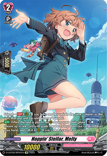 DLBT02/SP07EN Hoppin' Stellar, Melty  SP