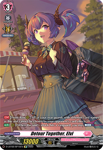 DLBT02/SP15EN Detour Together, Elvi SP