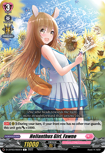 D-LBT03/060EN Helianthus Girl, Fawne C