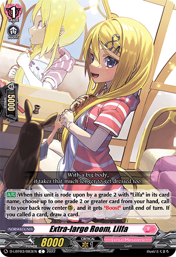 D-LBT03/083EN Extra-large Room, Lilfa C