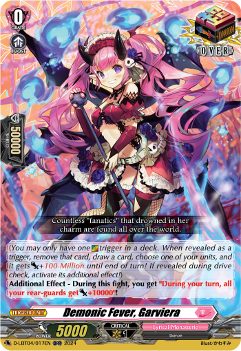 D-LBT04/17EN Demonic Fever, Garviera ORR